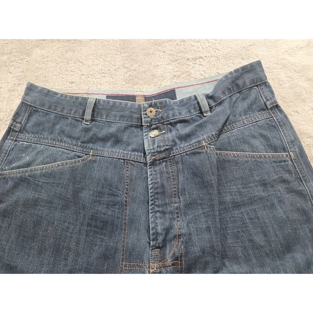 VTG Girbaud Baggy Fit Jeans Carpenter Men's Sz 38x30  Blue Denim